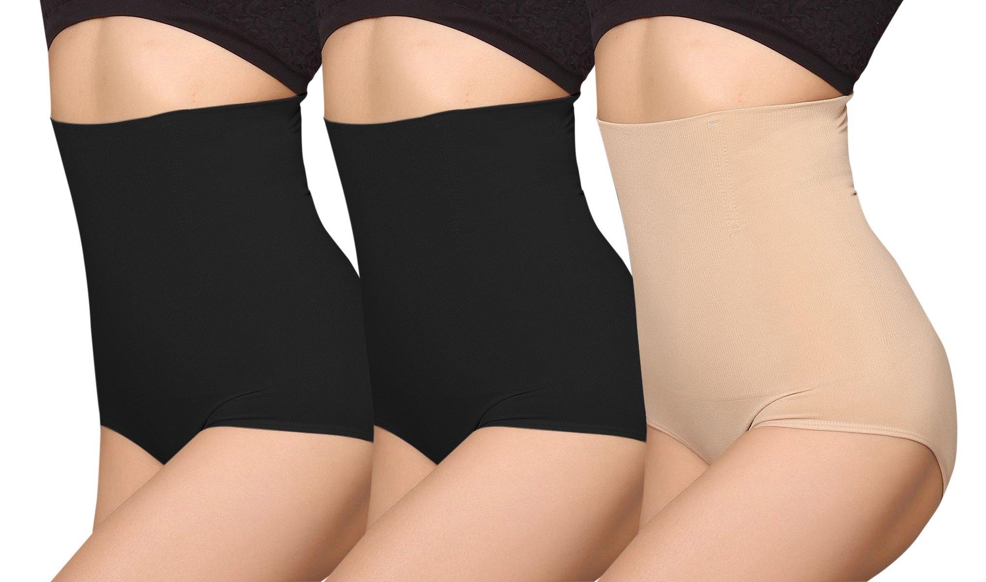 iLoveSIA 3PACK Women High Waist C-Section Recovery Slimming Panties