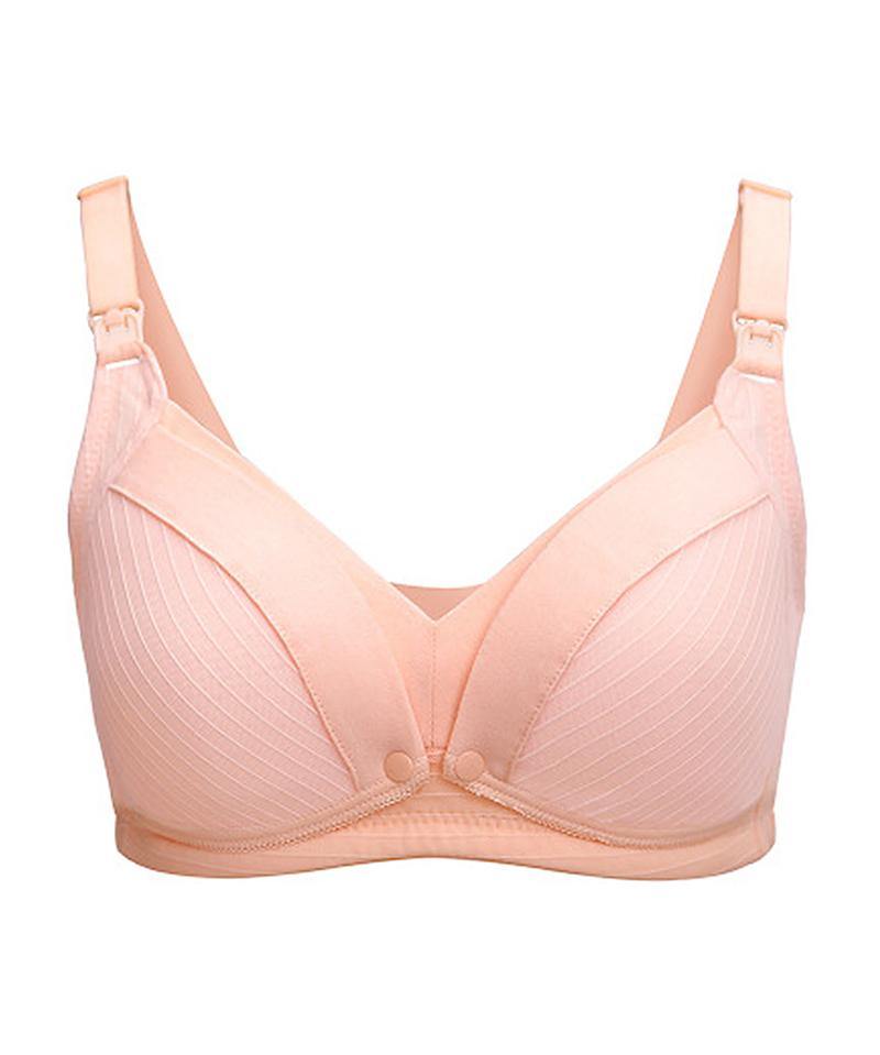 Open Cup Maternity Nursing Bra With Front Closure For