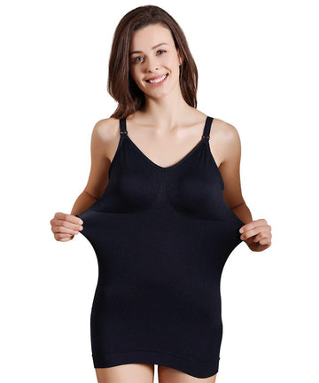 Mamalicious Maternity Nursing cami top with breast feeding function in  black